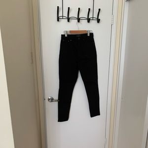 Banana Republic Black High Rise Skinny Jean